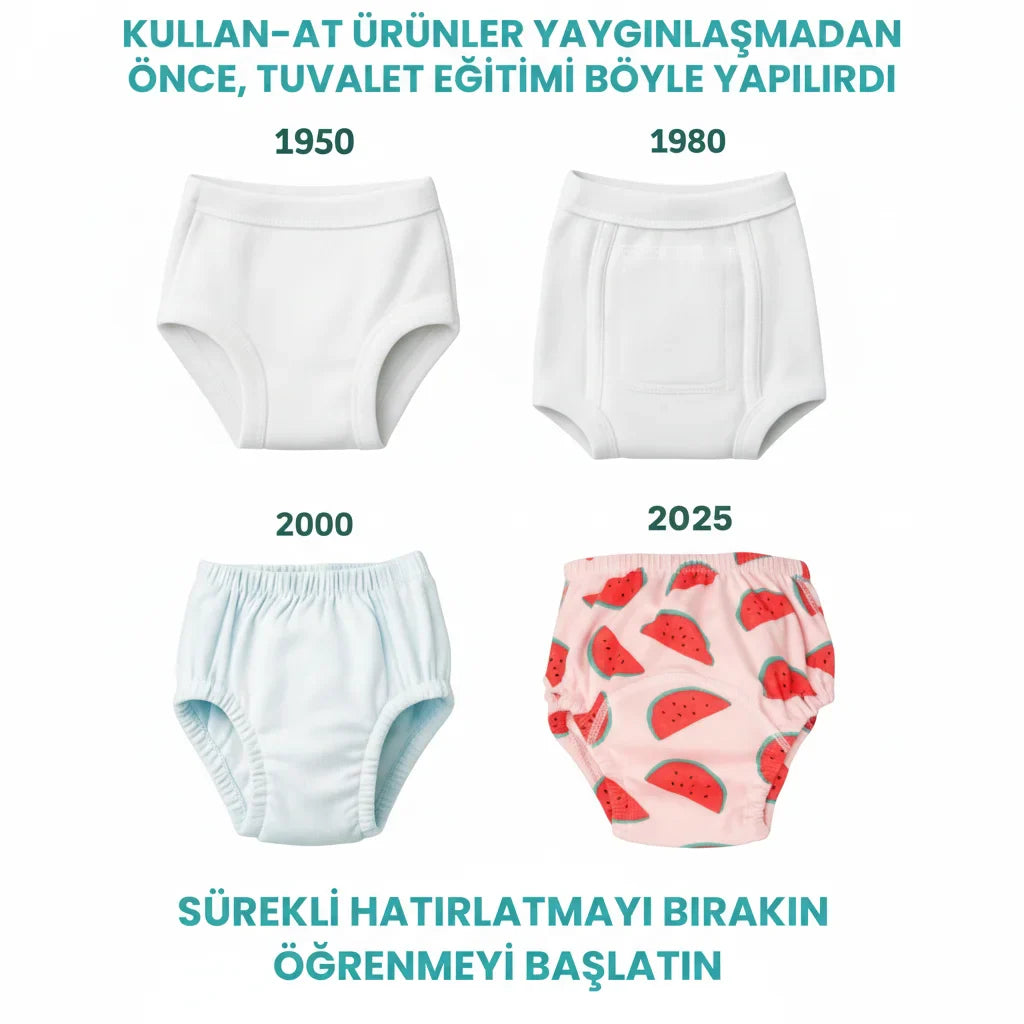 Tuvalet Eğitimi İç Çamaşırı (3 Adet)